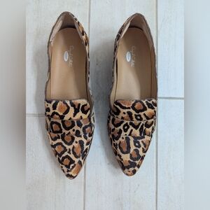 Dr Scholls Faxon Leopard Print Women's Loafers